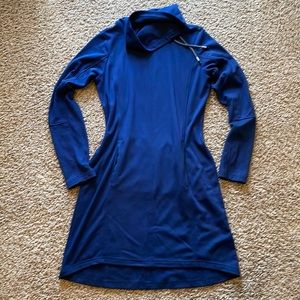 Lole Long Sleeve Funnel Neck Sport Dress